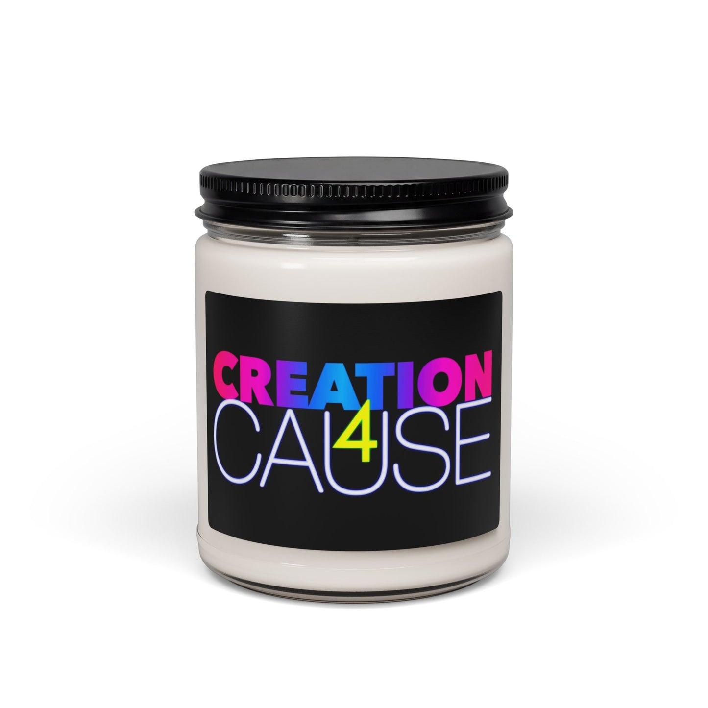 Scented Soy Candle — "Creation 4 Cause" Fundraiser Jar (9 oz)