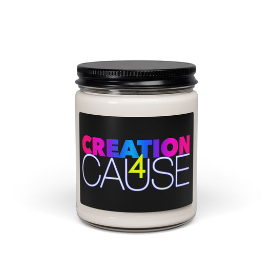 Scented Soy Candle — "Creation 4 Cause" Fundraiser Jar (9 oz)