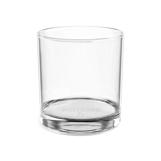 10oz Engraved Rocks Glass — Personalized Whiskey Tumbler for Groomsmen, Father’s Day & Home Bar