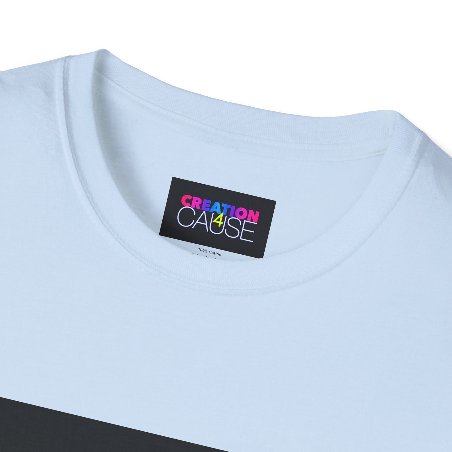 Creation 4Cause T-Shirt — Colorful Charity Fundraiser Tee
