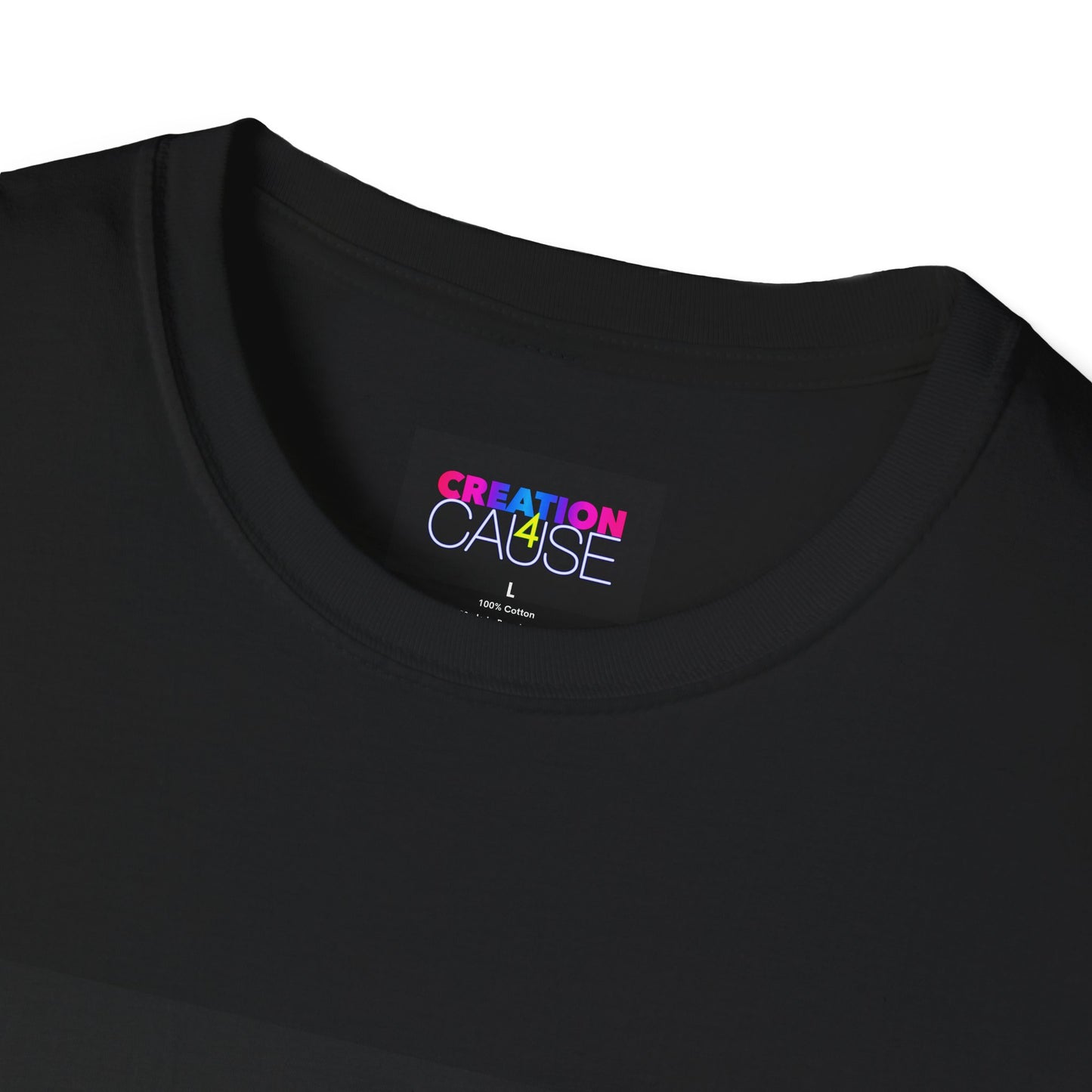 Creation 4Cause T-Shirt — Colorful Charity Fundraiser Tee