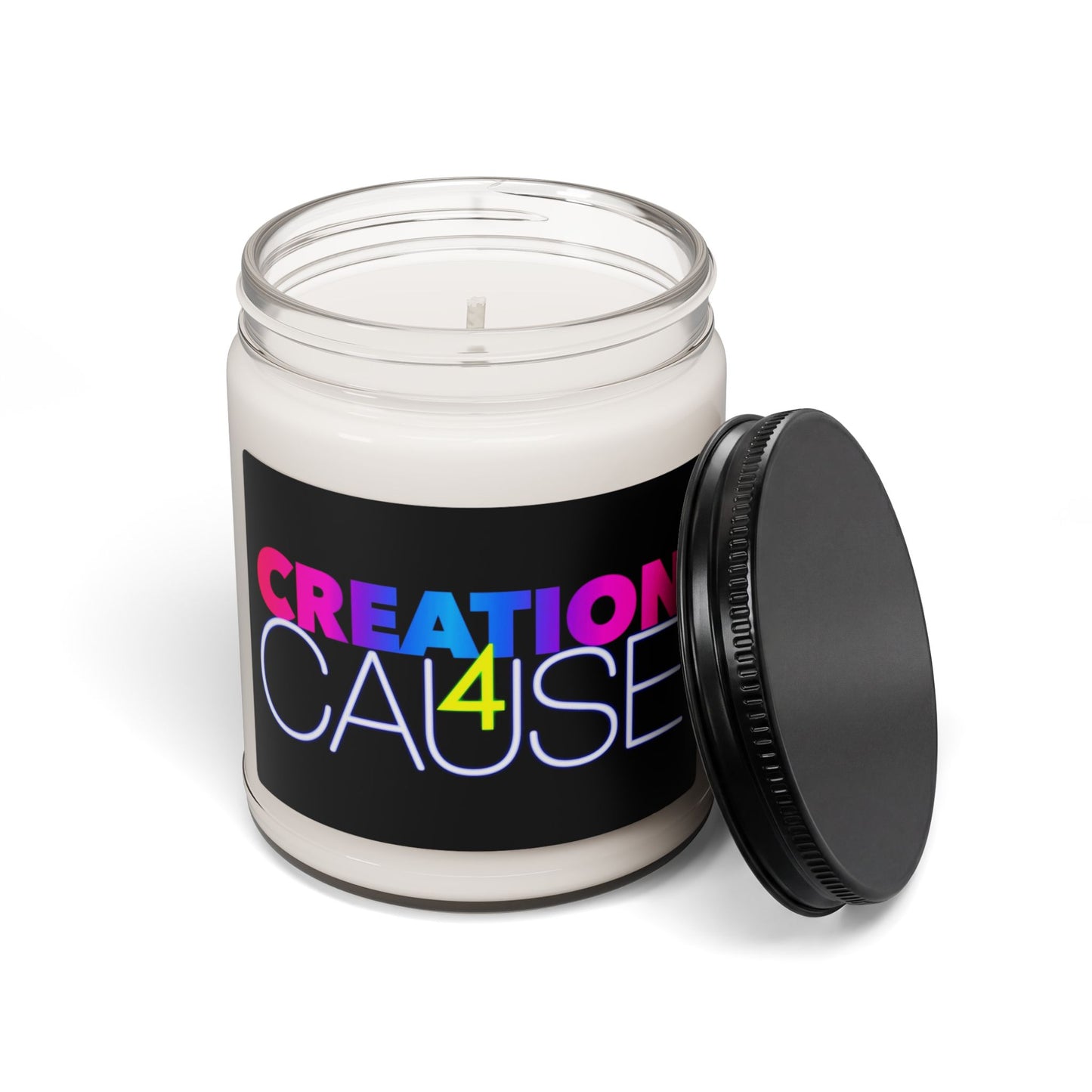 Scented Soy Candle — "Creation 4 Cause" Fundraiser Jar (9 oz)