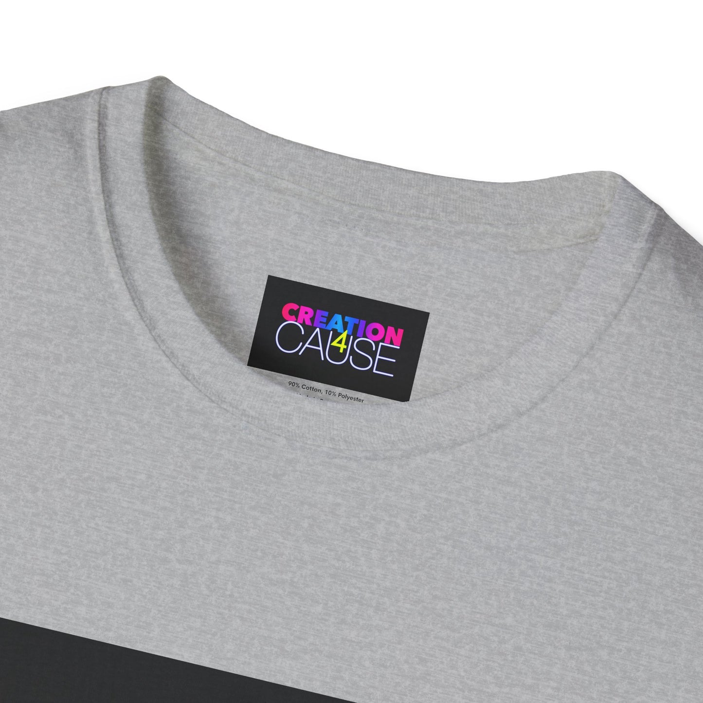 Creation 4Cause T-Shirt — Colorful Charity Fundraiser Tee
