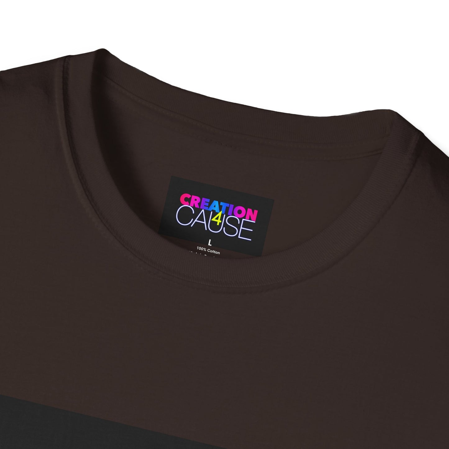 Creation 4Cause T-Shirt — Colorful Charity Fundraiser Tee