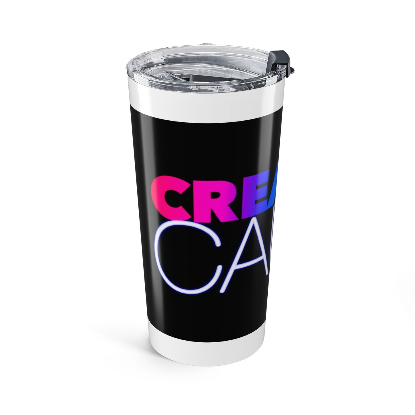 20oz QR Code Tumbler with Regal Queen Graphic — Novelty Travel Cup for Fans & Gifts